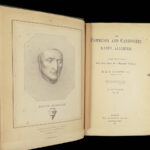 1886 Dante Alighieri 1ed COMMEDIA & CANZONIERE Divine Comedy Inferno Paradise 2v