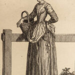 1720 PICART Fashion Engravings Swedish Dresses Holland Costumes Clothing RARE