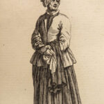 1720 PICART Fashion Engravings Swedish Dresses Holland Costumes Clothing RARE