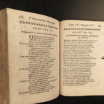 1665 Imitation of Christ Thomas a Kempis French Corneille Bible Prayers ART