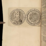 1690 Numismatics 1ed COINS Bizot Holland Medals Naval Battle Ships England Kings