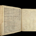 1803 Caliph of Baghdad French MUSIC Conductor’s Score Francois Boieldieu Opera