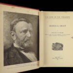 1886 George Washington & Ulysses S Grant Civil War 2v Lives of US Presidents