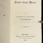 1864 Civil War 1ed National Guard Manual Soldiers Artillery Illustrated Pinckney