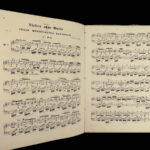1870 Felix Mendelssohn Songs Without Words Romantic Piano MUSIC German Lieder