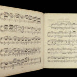 1870 Felix Mendelssohn Songs Without Words Romantic Piano MUSIC German Lieder