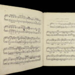 1870 Felix Mendelssohn Songs Without Words Romantic Piano MUSIC German Lieder