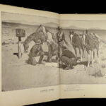 1903 FREDERIC REMINGTON Done in the Open Western Frontier American Indians Art