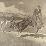 1903 FREDERIC REMINGTON Done in the Open Western Frontier American Indians Art