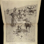 1903 FREDERIC REMINGTON Done in the Open Western Frontier American Indians Art