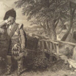 1857 ENORMOUS 1ed Robert Burns Soldier’s Return FOLIO Faed ART Scottish Poetry