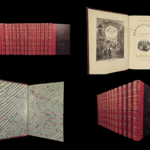 1880 BEAUTIFUL Jules VERNE Extraordinary Voyages Sci-Fi CLASSIC Illustrated