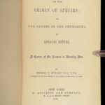1870 Origin of Species EVOLUTION Thomas Huxley Essays Darwin Philosophy Science