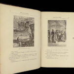 1880 BEAUTIFUL Jules VERNE Extraordinary Voyages Sci-Fi CLASSIC Illustrated