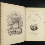 1880 BEAUTIFUL Jules VERNE Extraordinary Voyages Sci-Fi CLASSIC Illustrated