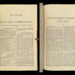 1865 Confederate 1ed Civil War Trials for Treason Indianapolis Lincoln Assassination Pitman