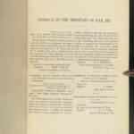 1865 Confederate 1ed Civil War Trials for Treason Indianapolis Lincoln Assassination Pitman