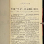 1865 Confederate 1ed Civil War Trials for Treason Indianapolis Lincoln Assassination Pitman