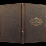 1866 Abraham Lincoln 1st ed  Life & Character Bancroft Civil War Assassination