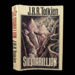 1977 JRR Tolkien 1st ed Silmarillion Lord of the Rings Middle Earth + MAP