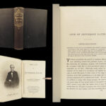 1868 Confederate 1ed Jefferson Davis CSA Civil War Slavery Gettysburg Vicksburg