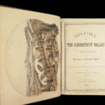 1879 Connecticut Valley in Massachusetts SLAVERY Algonquin INDIANS Pilgrims 2v