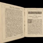 1640 Thomas Cranmer 1ed 39 Articles Henry VIII English Reformation Legum RARE