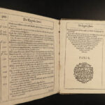1640 Thomas Cranmer 1ed 39 Articles Henry VIII English Reformation Legum RARE