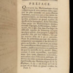 1778 Mathematics & Physics Ozanam Recreations Magic Navigation Optics Science 4v