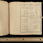 1778 Mathematics & Physics Ozanam Recreations Magic Navigation Optics Science 4v