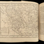 1781 Geography ATLAS 18 Maps Africa Italy Asia America California Island Buffier