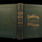 1874 JULES VERNE 1st US ed Meridiana Adventures Voyages Exploration Scribner