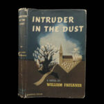 1948 WILLIAM FAULKNER 1st/1st Intruder in the Dust Racial Justice Civil Rights