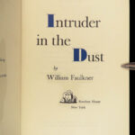 1948 WILLIAM FAULKNER 1st/1st Intruder in the Dust Racial Justice Civil Rights