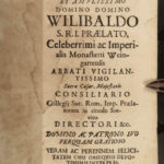 1696 Jesuit Asceticism Segneri Pastor Bible Clasp Fine Binding Dillingen Swabia