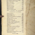1777 Cookbook MENON French Cuisine Cooking for Women Wine Liquor Food Recipes