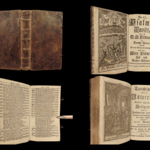 1797 lobwasser german swiss psalter psalms of david bible hymns music zurich