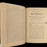 1816 Battle of Waterloo NAPOLEONIC WARS von Blücher RARE Calcutta India Napoleon