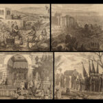 1886 ISRAEL 1ed Lebanon Damascus Jordan Jerusalem Syria PALESTINE Holy Land MAPS