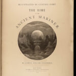 1878 HUGE FOLIO Rime of Ancient Mariner Sam Coleridge Gustave Dore Illustrated
