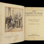 1914 Sherlock Holmes 1ed Valley of Fear Arthur Conan Doyle Illustrated Mystery