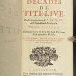 1722 LIVY History of Rome Ab Urbe Condita Caesar Punic WARS French du Ryer 8v