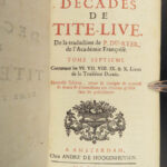 1722 LIVY History of Rome Ab Urbe Condita Caesar Punic WARS French du Ryer 8v