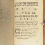 1734 EARLY & BEAUTIFUL Jean-Jacques Rousseau Philosophy MAGIC Girdle 5v Set RARE