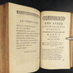 1734 EARLY & BEAUTIFUL Jean-Jacques Rousseau Philosophy MAGIC Girdle 5v Set RARE