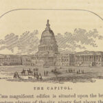 1861 Washington DC 1ed Philps America Civil War Supreme Court Government MAP