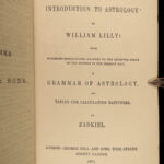 1884 ASTROLOGY Zodiac Astronomy Constellations Lilly Zadkiel Esoteric Occult