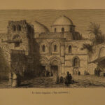1883 BEAUTIFUL BINDING History of CRUSADES Michaud Wars Jerusalem Illustrated