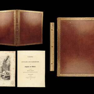 1815 Architecture 1ed Cottages & Farmhouses in England Wales Illustrated FOLIO