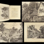1815 Architecture 1ed Cottages & Farmhouses in England Wales Illustrated FOLIO